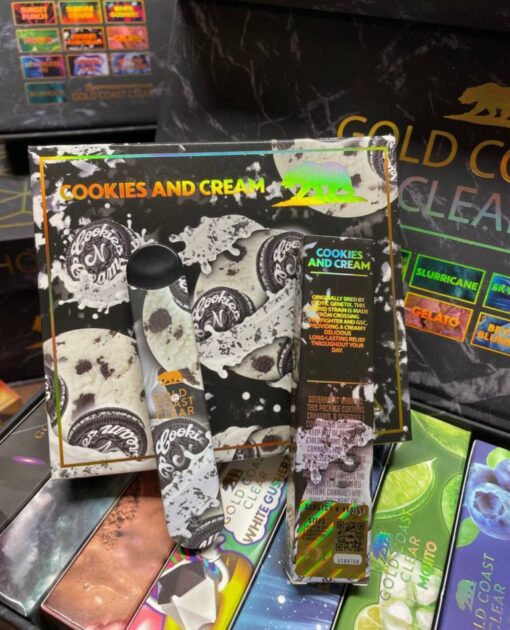 Gold Coast Clear Cookies and Cream